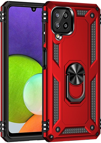 Samsung Galaxy A22 4g (Ab Versiyonu) Için Ring Kickstand ile Pc+Tpu Combo Hibrit Telefon Kabuğu Damla Dayanıklı Kapak (Yurt Dışından) fiyatları