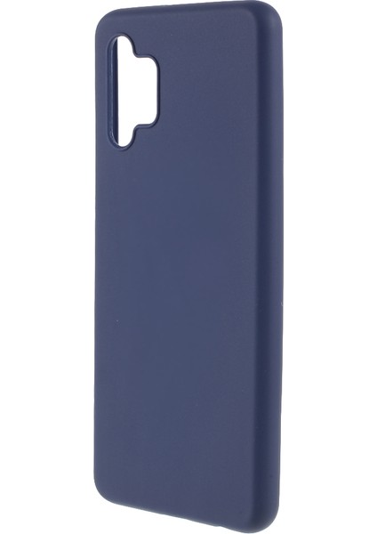 Samsung Galaxy A32 4g (Ab Versiyonu) Mat Tpu Kasa Cep Telefonu Aksesuar-Dark Blue (Yurt Dışından)