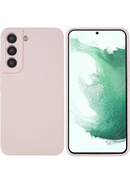 Samsung Galaxy S22 5g Akıllı Telefon Kasası Çantası Premium Katı Hal Silikon Anti-Shock Mobil Telefon Koruyucu Pink (Yurt Dışından)