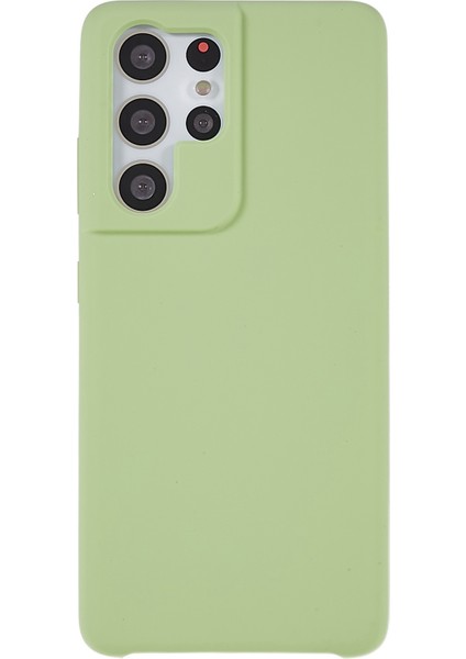Samsung Galaxy S21 Ultra 5g Cep Telefonu Kapağı Katı Hal Silikon Cep Telefonu Koruyucu Yeşil (Yurt Dışından) fiyatları