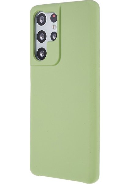 Samsung Galaxy S21 Ultra 5g Cep Telefonu Kapağı Katı Hal Silikon Cep Telefonu Koruyucu Yeşil (Yurt Dışından) modelleri