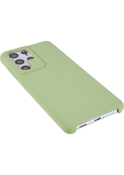 Samsung Galaxy S21 Ultra 5g Cep Telefonu Kapağı Katı Hal Silikon Cep Telefonu Koruyucu Yeşil (Yurt Dışından) indirimleri