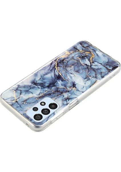 Samsung Galaxy A33 5g Için Anti-Çizelge Esnek Tpu Kılıfı, Imd Mermer Deseni Uyumsuz Telefon Kapak Grey (Yurt Dışından) fiyatları