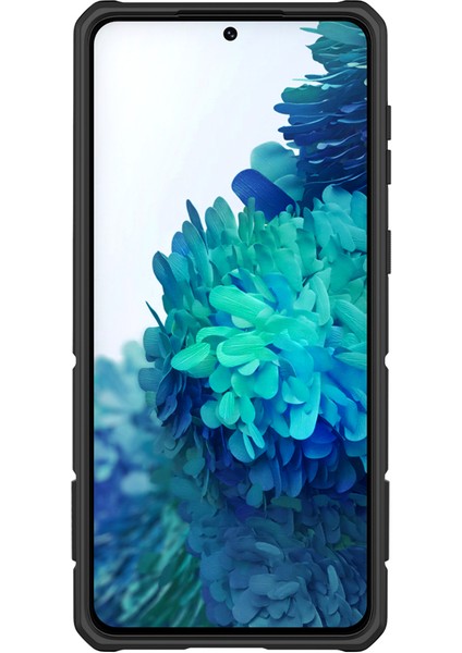 Samsung Galaxy S21 Için Camshield Zırh Kılıfı 5g 5g Anti-Cratch Pc+Tpu Hibrit Kabuk ile Halka Şekli Kickstand-Black (Yurt Dışından) fiyatları