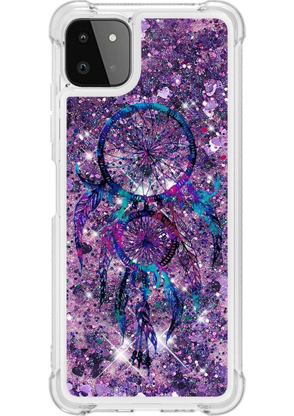 Samsung Galaxy A22 5g (Abd Sürümü) Için Quicksand Tasarım Şok Emici Tpu Kasa Back Cover (Yurt Dışından) modelleri