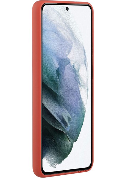 Samsung Galaxy S21+5G-CORAL Için Kart Yuvası ile Yumuşak Tpu Telefon Kılıfı Kapağı (Yurt Dışından)