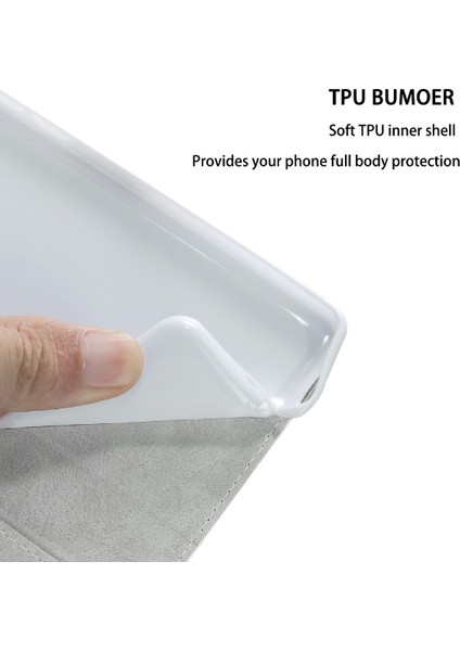 Cüzdan Standı Tasarımı Işıltılı Toz Ekleme Deri Kılıfı Samsung Galaxy S21 Fe-Black Için El Kayışı ile (Yurt Dışından) fırsatları