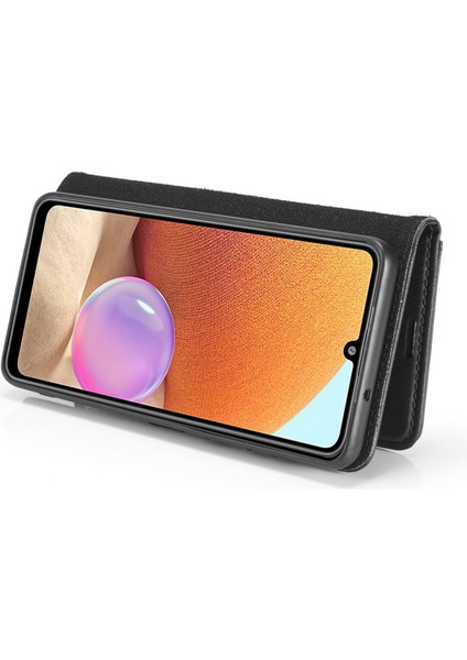 Samsung Galaxy A32 4g (Ab Versiyonu) Için Çıkarılabilir 2'si Deri Cüzdan Tpu Kasası (Yurt Dışından)