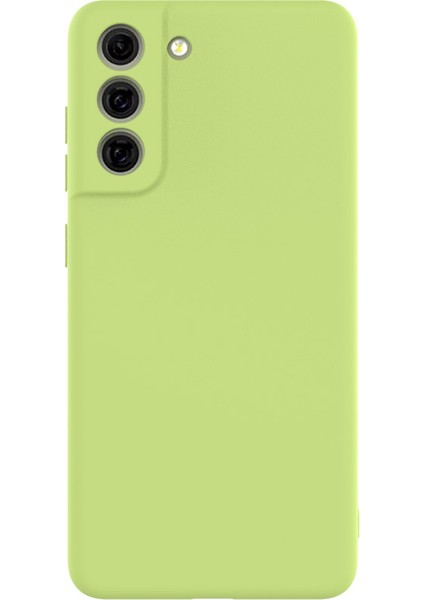 Samsung Galaxy S21 Fe-Green Için Iyi Korunmuş Esnek Tpu Telefon Kılıfı Kapağı (Yurt Dışından)