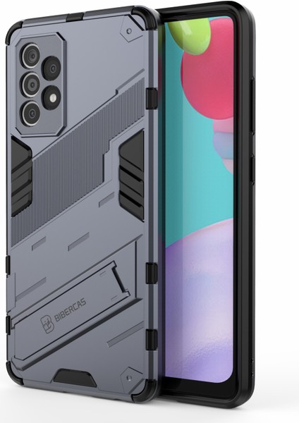 Samsung Galaxy A52 4G/5G/A52S 5g-Dark Mavi Için Zırh Şok Geçirmez Askeri Sabit Pc+Tpu Tampon Hibrit Koruyucu Kapak (Yurt Dışından) fiyatları