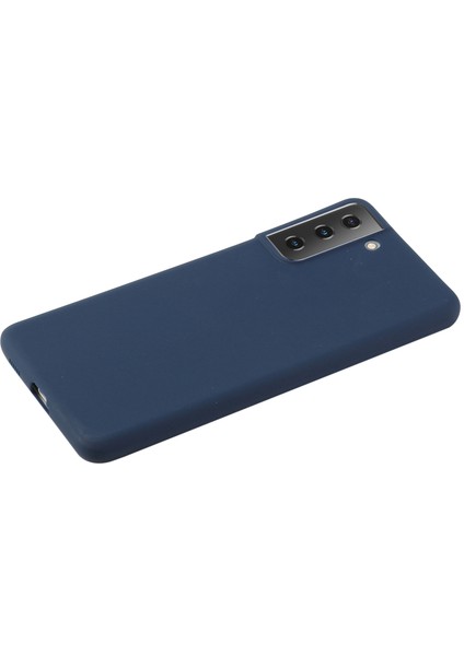 Samsung Galaxy S22+5G Ince Mat Tpu Telefon Kılıfı Bitirme Profili Yumuşak Koruyucu Kapak-Dark Mavi (Yurt Dışından)