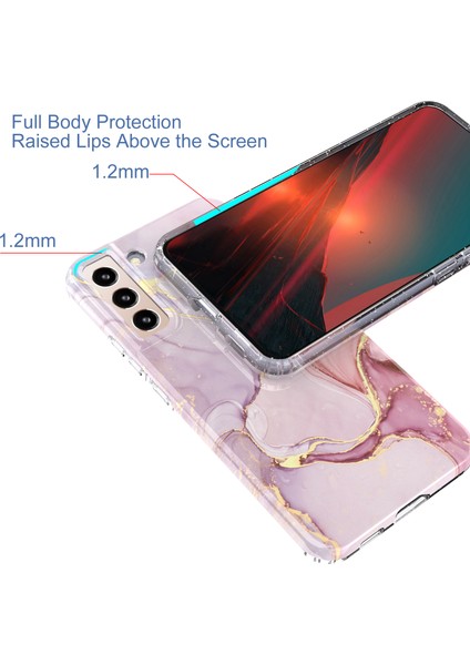 Samsung Galaxy S22+5G GW18 Yumuşak Tpu Imd Desen Koruyucu Cep Telefonu Kılıf Kılıfı F Için (Yurt Dışından)
