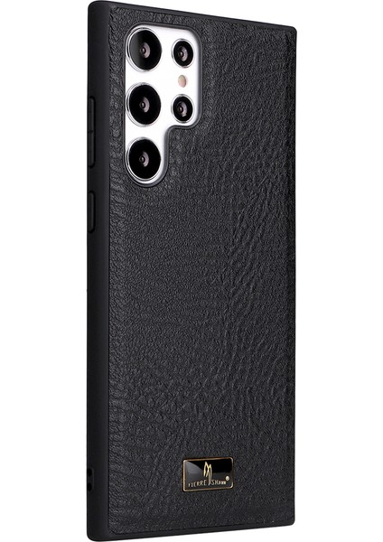 Samsung Galaxy S22 Ultra 5g Dokulu Pu Deri Kaplama Telefon Kılıf Anti-Çizelge Tpu+Pc Hibrid Kapak-Elephant Doku (Yurt Dışından) fiyatları