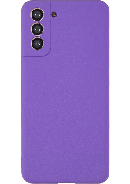 Samsung Galaxy S21+5G Anti-Fall Çift Taraflı Mat Tpu Kılıfı Ultra Ince Cep Telefonu Koruyucu Arka Kapak Morası (Yurt Dışından) fiyatları