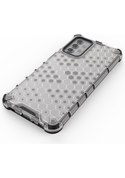 Samsung Galaxy A32 5g Petek Deseni Şok Geçirmez Tpu+Pc Combo Case-Grey (Yurt Dışından) fırsatları