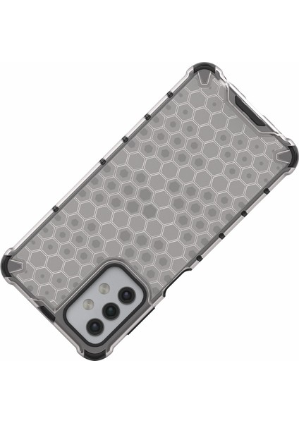 Samsung Galaxy A32 5g Petek Deseni Şok Geçirmez Tpu+Pc Combo Case-Grey (Yurt Dışından) indirimleri