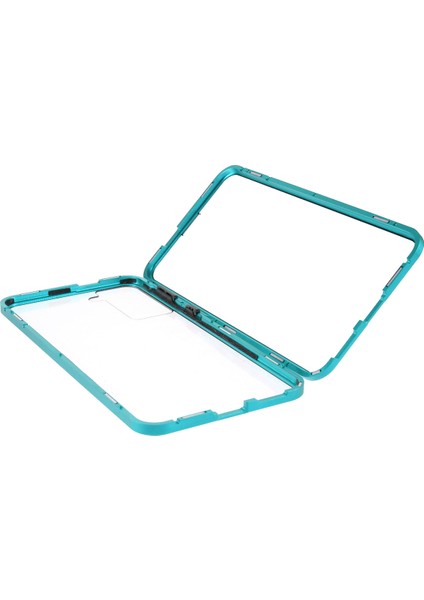 [manyetik Kilit Kurulumu] Samsung Galaxy S21+5G-YEŞIL Için Çift Side Temperli Cam Telefon Kılıflı Metal Çerçeve (Yurt Dışından) fırsatları