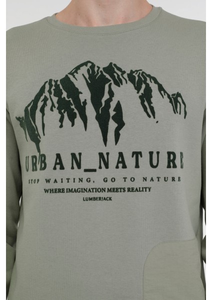 ml Nature 16CG556 3pr Adacayı Erkek Sweatshirt