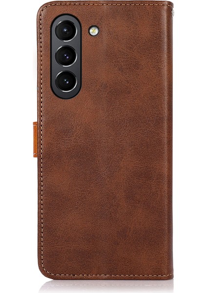 Samsung Galaxy S21 Fe-Brown Için Khazneh Altın Manyetik Toka (Yurt Dışından)