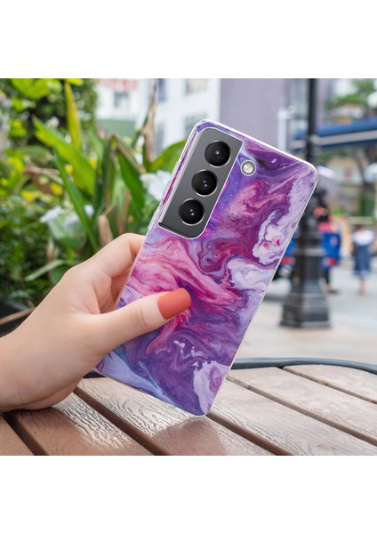 Samsung Galaxy S22+5G Mermer Desen Tpu Telefon Geri Kapak Imd Işlemi Koruyucu Kılıf Kırmızısı (Yurt Dışından) fırsatları