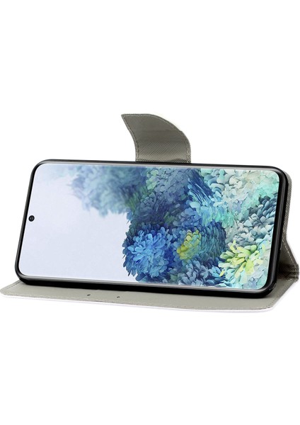 Samsung Galaxy S21 Ultra 5g-Rose Için Pu Deri Cüzdan Stand Telefon Kılıfı (Yurt Dışından) indirimleri