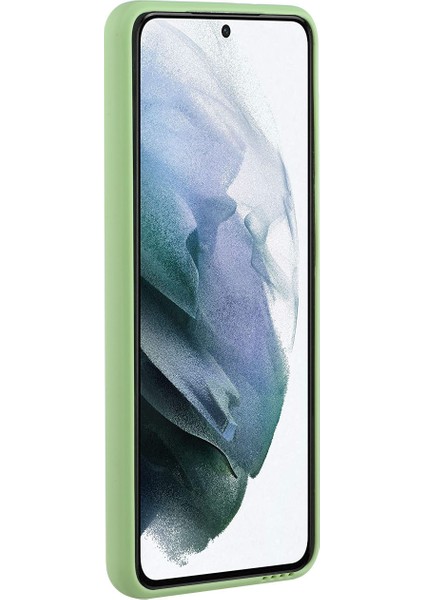Damla Geçirmez Kart Tutucu Tasarımı Samsung Galaxy S21 Fe-Green Için Esnek Tpu Telefon Kılıfı Kapak (Yurt Dışından)