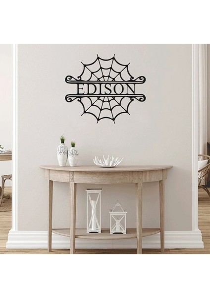 Beyaz 25 cm Genişlik Kişiselleştirilmiş Metin Metal Işareti Özel Aile Adı Metal Işareti Cadılar Bayramı Scenemetal Işareti Özel Monogram Işareti Metal Duvar Dekoru (Yurt Dışından) fiyatları