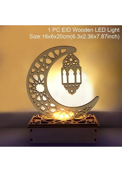 14 Ramazan Dıy Ahşap Süsler Eıd Mubarak Dekorasyon Ev Için Ramazan Dekorasyon 2023 Islam Müslüman Parti Dekor Eıd Hediyeler Al Adha (Yurt Dışından)