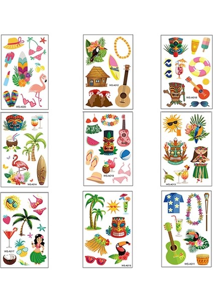 9 Adet Çıkartmalar 8 Adet Hawaii Parti Gözlüğü Fotoğraf Dekorasyon Sahne Flamingo Parti Ananas Gözlük Yaz Plaj Partisi Komik Makaleler (Yurt Dışından) fiyatları