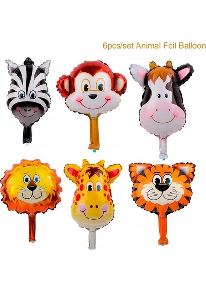 Hayvan Balon Seti Orman Hayvanları Tek Kullanımlık Sofra Orman Safari Doğum Günü Partisi Dekorasyon Çocuk Çocuk 1. Doğum Günü Cinsiyet Ortaya Bebek Duş Dekor (Yurt Dışından) fiyatları