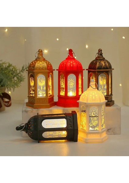 Colorlight-Ay Yıldız Eıd Mubarak Fener LED Rüzgar Işıkları 2023 Ramazan Süslemeleri Ev Islam Müslüman Parti Dekor Çocuklar Için Hediyeler Al Adha Süsler (Yurt Dışından)