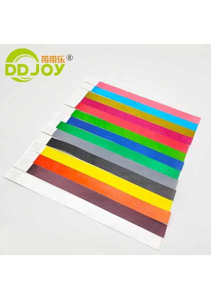 Derin Mavi 25MM 100 Adet Su Geçirmez Tyvek Bilek Bandı, Parti Için Tek Kullanımlık Bilet Tanımlama Bilezikler, Etkinlikler Için Kağıt Bileklikler (Yurt Dışından) modelleri