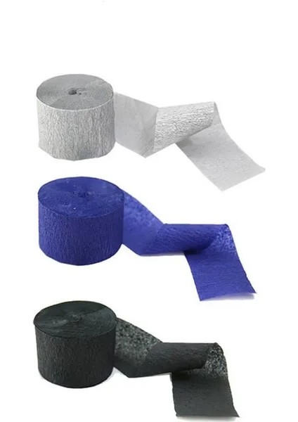 Stil 6 1/3/6 Adet Renkli Krep Kağıt Rulo Oluklu Dıy Cadılar Bayramı Origami Doğum Günü Partisi Düğün Bebek Duş Zemin Dekorasyon (Yurt Dışından)