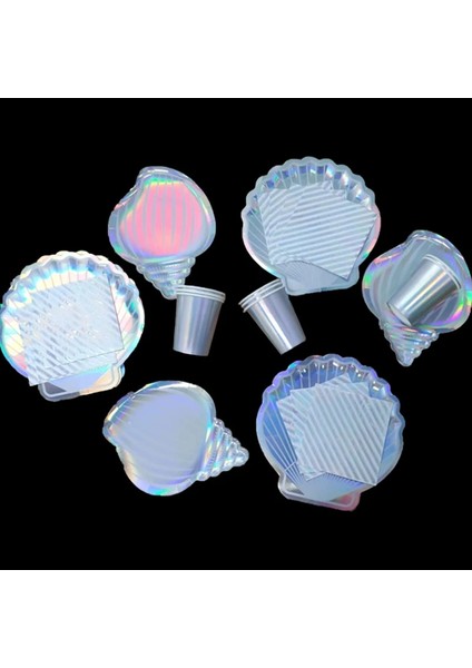 2 Adet Yeşil Mercan Renkli Kabuk Plaka Sofra Seti Küçük Denizkızı Temalı Parti Malzemeleri Kız Doğum Günü Partisi Dıy Süslemeleri Bebek Duş Dekor (Yurt Dışından) modelleri