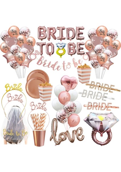 Gelin Klip Gümüş Takım Gelin Olmak Balonlar Afiş Nedime Kafa Bandı Bekarlığa Veda Partisi Malzemeleri Sofra Düğün Dekorasyon Gelin Duş Hediye (Yurt Dışından) fiyatları