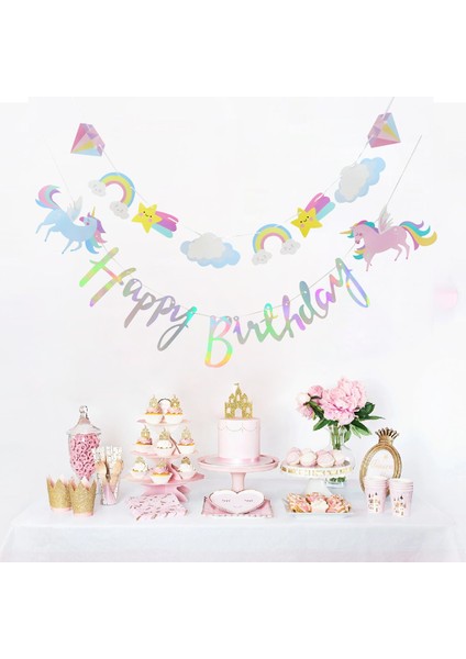 8 Adet Bardak Gökkuşağı Ünikorn Tek Kullanımlık Sofra Arka Plan Unicorn Doğum Günü Partisi Süslemeleri Çocuklar Bebek Duş Kız Doğum Günü Partisi Malzemeleri (Yurt Dışından) fırsatları