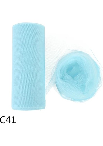 C41 25 Metre Düğün Tül Rulo Biriktirme Glitter Organze Kumaş Iplik Örgü Kızlar Için Tutu Elbise Dıy Dikiş El Sanatları Doğum Günü Düğün Dekor (Yurt Dışından) fiyatları