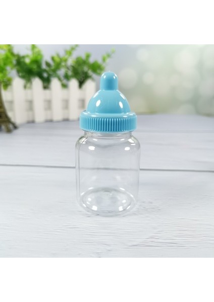 05-12 Adet 12 Adet Bebek Duş Favor Biberon Şeker Kutusu Doldurulabilir Mini Şişe Favor Hediye Kutuları Erkek Kız Için Yenidoğan Vaftiz Parti Dekor (Yurt Dışından) fiyatları