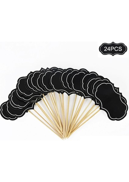 Kek Topper Peynir Seçtikleri Kara Tahta Işaretleyiciler Cupcake Topper Etiketleri Gıda Kek Karatahta Burcu Şarküteri Toppers Düğün Tatlı Dekor (Yurt Dışından) fırsatları