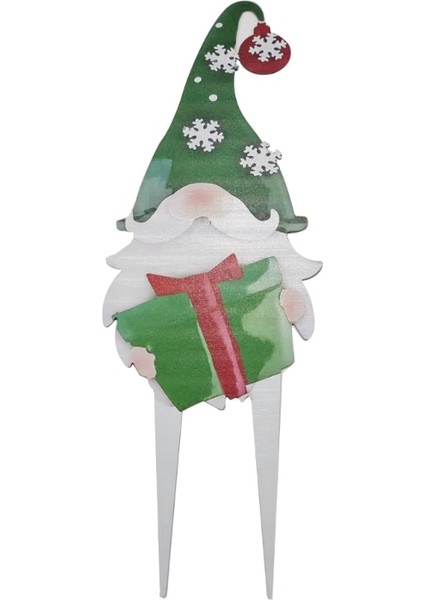 F Tipi Gnome Yard Burcu Noel Süslemeleri Çim Için Kazıklı Açık Bahçe Burcu (Yurt Dışından) indirimleri