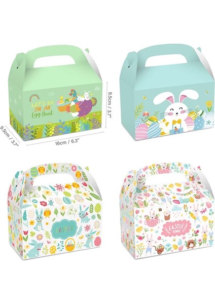 8 Adet Tavşan Fincan 1 Takım Paskalya Şeker Kutuları Renkli Tavşan Yumurta Kutuları Mutlu Paskalya Çocuklar Için Doğum Günü Süslemeleri Bahar Parti Ev Dıy Malzemeleri (Yurt Dışından) fırsatları