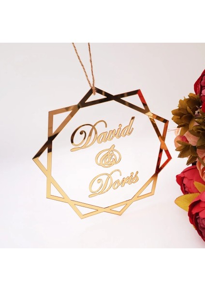 Gümüş 25 cm Özel Akrilik Ayna Düğün Adı Burcu Kişiselleştirilmiş Masa Süsü Gelin Damat Çerçeve Parti Dekor Konuk Hediyeler Fotoğraf Sahne Favor (Yurt Dışından) modelleri