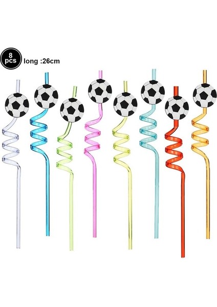 U 8 Adet Kelebek Pipet Yeniden Kullanılabilir Kelebek Pipetler Doğum Günü Saman Bebek Duş Kız Kelebek Doğum Günü Partisi Malzemeleri (Yurt Dışından)