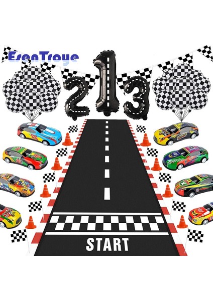 1 Adet 1 Takım Siyah ve Beyaz Yarış Tema Parti Sofra Yarış Pisti Siyah ve Beyaz Balonlar Çocuklar Hediye Erkek Doğum Günü Partisi Dekorasyon (Yurt Dışından) fiyatları