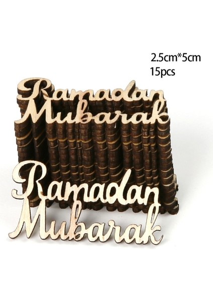 Ramazan Barak 1 Takım Ahşap Eid Mubarak Masa Süsleri Ramazan Kareem Ev Dekorasyon Müslüman Islam Ahşap Kolye Düğün Parti Malzemeleri (Yurt Dışından) fiyatları
