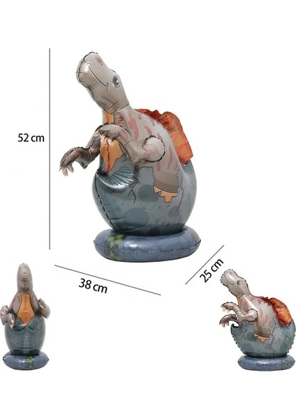 Yumurta Balon 7 Jurassic Dinozor Balon Seti Dıy Sahne Orman Yaban Hayatı Tema Parkı Düzenleme Seti Çocuk Doğum Günü Dinozor Kek Süslemeleri (Yurt Dışından) fiyatları