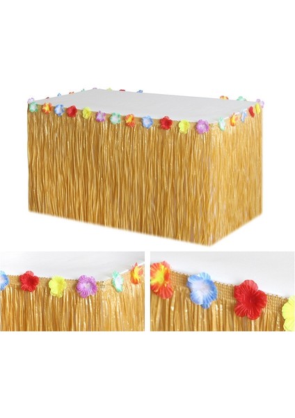 Yeşil 100X60 cm Hawaii Flamingo Ananas Şemsiye Saman Parti Dekorasyon Tropikal Masa Etek Luau Aloha Parti Dekor Yaz Plaj Partisi Tedarikçisi (Yurt Dışından) indirimleri