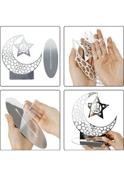 Style-10-Silver-1 Eid Mubarak 2023 Ramazan Dekorasyon Ev Islam Müslüman Parti Dekor Için Eıd Hediyeler Abaya Al Adha Kareem Düğün Doğum Günü Hediyeleri (Yurt Dışından) fırsatları