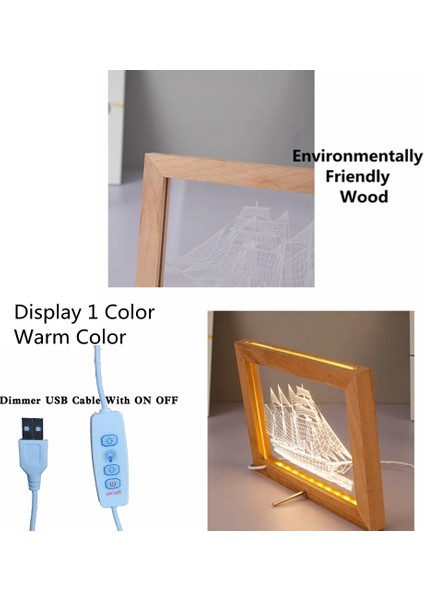Yeşil ve Sarı 23X17 cm Nargile Bar LED Neon Burcu Fotoğraf Çerçevesi Yaratıcı Masa Lambası Yatak Odası Masası Ahşap 3D Gece Lambası (Yurt Dışından)