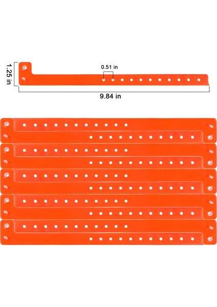 Pembe 250X16MM GJ-6070 100 Adet Vinil Bileklikler Parti Etkinlikleri Için Plastik Bileklikler (Yurt Dışından) modelleri